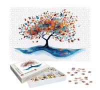 Puzzle 6000 Pièces Arbre de Vie, Puzzle 6000 Pièces Adultes/Enfants, Puzzles Bois avec Une Boîte d'emballage Exquise, Jeu Éducatif Puzzles Coloré, Decoration Maison, Cadeau Femme, Cadeau Homme, -8749