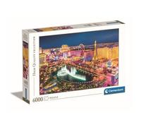 Puzzle 6000 pièces - Clementoni - Las Vegas - Images captivantes - Matériau résistant