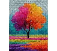 Puzzle 6000 Pièces, Couleur des Arbres Adultes Puzzle 6000, Jeu Éducatif Puzzles, Classique Jigsaw Puzzles, Défi Impossible, Jeu D'adresse pour Toute la Famille, Décoration de la Les Murs FNKL4-939