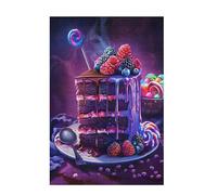 Puzzle 6000 Pieces Cuisine Puzzle Nourriture 6000 Pièces Grand Adultes Difficile Jigsaw en Bois avec Boîte Cadeau, DIY Challenge Impossible Créatif Jeu pour Adulte, Decoration Maison 105x179cm D-1239
