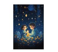 Puzzle 6000 Pieces Dessin Animé Puzzle Lapin 6000 Pièces Grand Adultes Difficile Jigsaw en Bois avec Boîte Cadeau, DIY Challenge Impossible Créatif Jeu pour Adulte, Decoration Maison 105x179cm D-1459