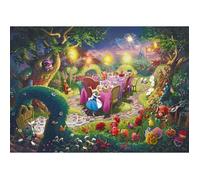 Schmidt Spiele 57398 Thomas Kinkade, Disney, Mad Hatter's Tea Party, Puzzle 6000 pièces