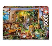 Educa Borras Entrando En La Habitación Wooden Puzzle 6000 Pieces Multicolore