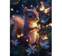 Puzzle 6000 Pièces, éToile éCureuil Adultes Puzzle, Classique Jigsaw Puzzles, Défi Impossible, Jeu D'adresse pour Toute la Famille, Jeu Éducatif Puzzles, Décoration de la Maison DX0YL4-869