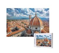 Puzzle 6000 Pièces Florence Puzzle Basilique Notre-Dame,Puzzles Bois Adulte avec Boîte Cadeau,Loisirs Créatifs Adultes Activite Manuelle,Cadeau Anniversaire Homme,Décor Intérieure,105x180cm,p534t