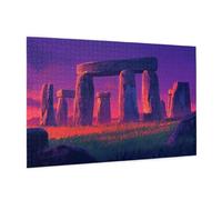 Puzzle 6000 Pièces Grande-Bretagne Puzzle Adultes Paysage Motif avec Avec Boîte Cadeau, DIY Wooden Puzzl Enjoy Activités de défi Familial, Tableau Decoration Murale, Cadeau Homme 105 x 180 cm -1053Y