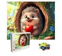 Puzzle 6000 Pièces hérisson, Puzzle Adulte Bois, Impossible Classique Jigsaw Puzzles Trou d'arbre, Jeu D'adresse pour Toute la Famille, Puzzles Coloré Jeu de Ponte, Cadeau 179.5 X 105.5 cm 8p-58