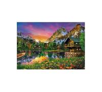 Puzzle 6000 pièces : Lac alpin