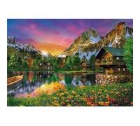 Puzzle 6000 pièces : Lac alpin