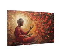 Puzzle 6000 Pièces Le Bouddha Puzzle Adultes Rétro Motif avec avec Boîte Cadeau,DIY Wooden Puzzl Enjoy Activités de défi Familial pour Tableau Decoration Murale,Cadeau Homme/Femme 105 x 180 cm -340Y