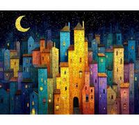 Puzzle 6000 Pieces, L'éToile du RêVe Puzzle Adultes, Puzzles Bois avec Une Boîte d'emballage Exquise, Impossible Classique Jigsaw, Jeu Éducatif Puzzles, Décoration Murale Cadeau Unique R5KH-617