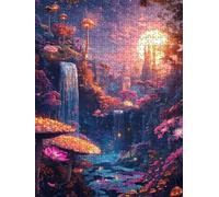 Puzzle 6000 Pièces, Parc De RêVe Adultes Puzzle, Classique Jigsaw Puzzles, Défi Impossible, Jeu D'adresse pour Toute la Famille, Jeu Éducatif Puzzles, Décoration de la Maison DX0YL4-688