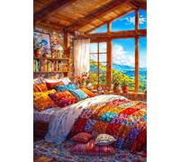 Puzzle 6000 Pièces pour Adultes 179x105cm - Décor Chambre - Casse-Tête de Défis et Relaxation - Décoration Murale Artistique pour Hommes et Femmes