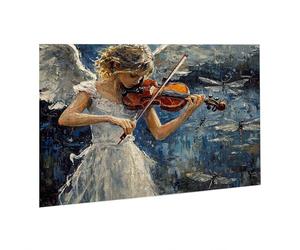 Puzzle 6000 Pièces Puzzle en Bois DIY Ange Violon Jeu De l'art Décoration Cadeau Unique pour la Décoration de la Maison, Puzzles Familial, Parfait pour Les Soirées de Jeu,Activité Familiale fr0-137