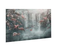 Puzzle 6000 Pièces Puzzle en Bois DIY La Cascade Les Plantes Jeu De l'art Décoration Cadeau Unique pour la Décoration Maison, Puzzles Familial, Parfait Les Soirées Jeu,Activité Familiale fr0-239