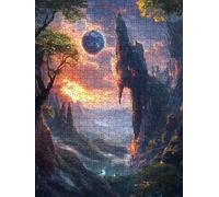 Puzzle 6000 Pièces, ValléE De La Terre Adultes Puzzle 6000, Classique Jigsaw Puzzles, Jeu Éducatif Puzzles, Défi Impossible, Jeu D'adresse pour Toute la Famille, Décoration de la Les Murs BXHZW4-203