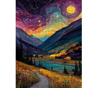 Puzzle 6000 Pièces, Vortex Du Ciel éToilé Adultes Puzzle 6000, Jeu Éducatif Puzzles, Classique Jigsaw Puzzles, Défi Impossible, Jeu D'adresse pour Toute la Famille, Décoration de la Les Murs FNKL41052