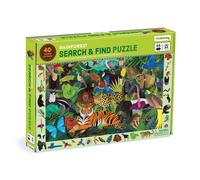 Puzzle 64 pièces - forêt tropicale multicolor TU
