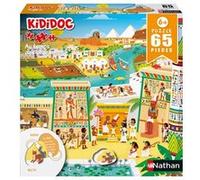 Puzzle 65 pièces Nathan Kididoc Pharaons Multicolore A