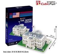 Puzzle 65 Pièces : Puzzle 3D - Washington : La Maison Blanche, Cubic Fun G