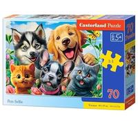 Puzzle 70 Animaux Selfie Roulette