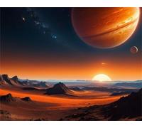 Puzzle 70 Pieces Adultes Lever du Soleil, 35x25cm Jigsaw Puzzles Classiques, Puzzle Adulte 70 pièces Paysages, Jeu Éducatif et Défi de Concentration, Idée Cadeau Anniversaire