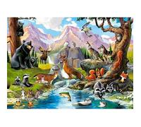 Puzzle 70 pièces : Animaux de la forêt Castorland G