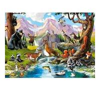 Puzzle 70 pièces : Animaux de la forêt Castorland G