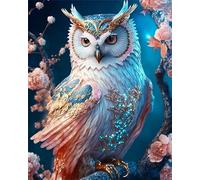 Puzzle 70 pièces Chouette Fantastique Puzzles pour Adultes Jeux d'activités Familiales,Puzzle à Faire Soi-même pour Décoration Murale de la Maison