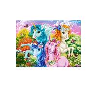 Puzzle 70 pièces : Licornes mignonnes