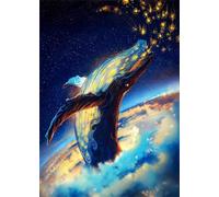 Puzzle 700 Pièces Adultes Baleine Fantastique 52 x 38 cm, Jeux éducatif, Divertissement Créatif, Puzzle Classique, Jeu Difficile Puzzles 700 Pièces