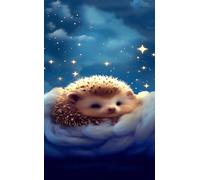 Puzzle 700 Pièces Adultes Hérisson Étoilé 52 x 38 cm, Jeux éducatif, Divertissement Créatif, Puzzle Classique, Jeu Difficile Puzzles 700 Pièces