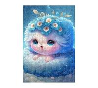 Puzzle 700 Pièces Adultes Mignon Animal Bleu 52x38 cm Jeu Éducatif Impossible Difficile comme Cadeau et Décoration Murale Puzzle Adulte 700 Pieces