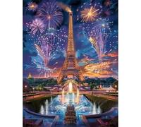 Puzzle 700 Pièces Adultes Place de la Tour Française 52x38cm 700 Pièces Puzzles pour Adultes Jeu éducatif défi Jouet, Puzzle Impossible pour Toute la Famille
