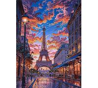 Puzzle 700 pièces Jeux éducatif Défi Jouets Tour de Paris Street Puzzles Classiques Puzzle DIY Cadeaux de l'art de la Décoration Moderne