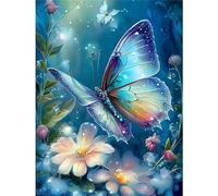 Puzzle 700 Pièces pour Adultes, Papillon Rêve Fleur Puzzle Adulte 700 pièces, Jeu de Création et Logique, Activité Détente, Idée Cadeau Adulte Décoration Intérieure