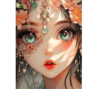 Puzzle 700 Pièces pour Adultes, Princesse Fleur Puzzle Adulte 700 pièces, Jeu de Création et Logique, Activité Détente, Idée Cadeau Adulte Décoration Intérieure