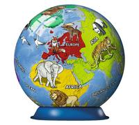 Puzzle 72 Pièces Puzzle Ball 3d - Mappemonde Pour Enfant