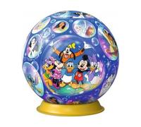 Puzzle 73 Pieces Pocahontas Aladdin Stitch - Set Puzzle Enfant et Carte Tigre