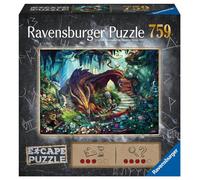 Ravensburger Escape Puzzle – Dans la grotte du Dragon – 759 pièces, dès 12 ans