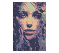 Puzzle 75x50cm/1000pcs Abstract Face Art Print Puzzles pour Adultes, Jeux De Famille, Assemblage De Motifs, Idéal comme Cadeau pour Toute La Famille 75x50cm/1000pcs