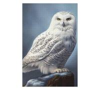 Puzzle 75x50cm/1000pcs Arctic Snowy Owl Puzzle pour Adultes, Jouet, Décoration Murale, Passe-Temps, Cadeau d'anniversaire Original 75x50cm/1000pcs