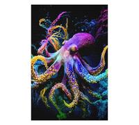 Puzzle 75x50cm/1000pcs Colorful Octopus Artwork-1 Puzzle Adulte Jeux De Société en Famille Vacances À La Maison Passer Le Temps Cadeaux d'anniversaire Et Idées Cadeaux Uniques 75x50cm/1000pcs