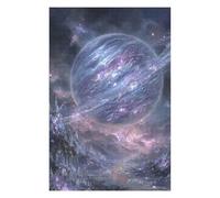 Puzzle 75x50cm/1000pcs Fantasy Galaxy Castle Scene Puzzles pour Adolescents : Jeux Pratiques D'analyse Et De Logique, Parfaits comme Cadeaux pour Toute La Famille 75x50cm/1000pcs
