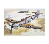 Puzzle 75x50cm/1000pcs Messerschmitt Bf109 E3 Puzzles pour Adolescents : Jeux Pratiques D'analyse Et De Logique, Parfaits comme Cadeaux pour Toute La Famille 75x50cm/1000pcs