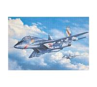 Puzzle 75x50cm/1000pcs Mig29 UBGT Fulcrum Puzzles pour Adolescents : Jeux Pratiques D'analyse Et De Logique, Parfaits comme Cadeaux pour Toute La Famille 75x50cm/1000pcs
