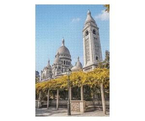 Puzzle 75x50cm/1000pcs Montmartre At Fall Puzzles pour Adultes, Jeux De Famille, Assemblage De Motifs, Idéal comme Cadeau pour Toute La Famille 75x50cm/1000pcs