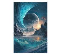 Puzzle 75x50cm/1000pcs pour Adolescents Arctic Universe Puzzle pour Adultes Jeu Manuel Découpe De Précision Idéal comme Cadeau pour Toute La Famille 75x50cm/1000pcs