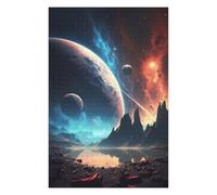 Puzzle 75x50cm/1000pcs pour Adolescents Celestial Nature Landscape Puzzle pour Adultes Jeu Familial Décoration Murale Aide À Exercer Le Cerveau 75x50cm/1000pcs