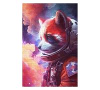 Puzzle 75x50cm/1000pcs pour Adolescents Galaxy Red Panda Puzzles pour Adultes Jeu Manuel Découpe De Précision Cadeaux d'anniversaire Et Cadeaux Uniques 75x50cm/1000pcs